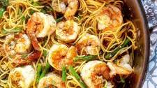 Lemon Garlic Shrimp Pasta