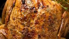 Lemon Garlic Slow Cooker Roast Chicken