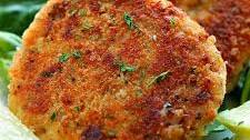 Lemon Garlic Tuna Cakes recipe
