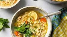 Lemon Ginger Chicken Soup