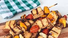 Lemon Herb Tofu Kebabs