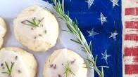 Lemon, Lavender & Rosemary Ricotta Cake Cookies