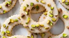 Lemon Pistachio Shortbread Cookies (Gluten Free)