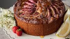 Lemon Rhubarb Cake