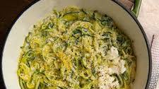 Lemon Ricotta Zucchini Noodles