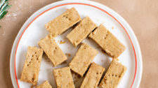 Lemon, Rosemary and Olive Oil Shortbread