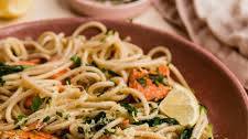 Lemon Salmon Pasta