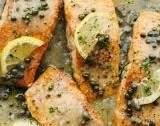 Lemon Salmon Piccata