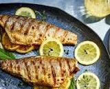 Lemon-Stuffed Grilled Branzino