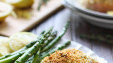 Lemon and Parmesan Crusted Salmon