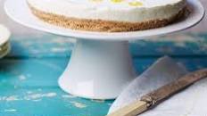 Lemon cheesecake (no-bake)