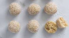 Lemon coconut bliss balls