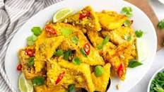 Lemongrass Tofu In Coconut Curry Sauce