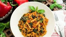 Lentil Pasta Primavera