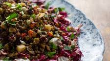 Lentil Salad With Roasted Vegetables