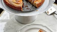 Light Peach Cake with Almond Flour