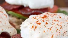 Lighter Eggs Benedict with Mock Hollandaise Sauce