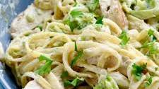 Lighter Fettuccine Alfredo