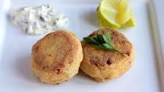 Lime and chilli crab cakes
