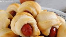 Lit'l Smokies & Crescent Roll Pigs in a Blanket