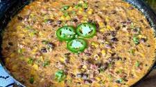 Loaded Cowboy Queso Dip