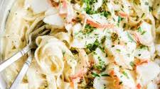 Lobster Fettuccine Alfredo Recipe