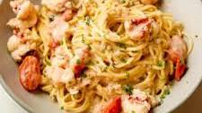 Lobster Pasta with Cream Sauce