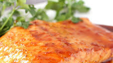 Low FODMAP Bourbon Orange Glazed Salmon