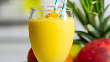 MANGO SMOOTHIE | Easy 3-INGREDIENTS (without yogurt)