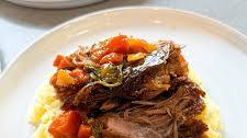 MAPLE BALSAMIC POT ROAST WITH BROWN BUTTER MASHED POTATOES