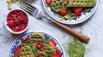 MATCHA WAFFLES