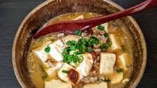Mabo-Tofu, Chinese Style Spicy Tofu and Pork
