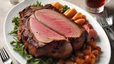 Maine Maple Glazed Smoked Prime Rib Roast