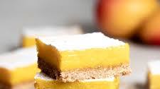 Mango Bars with Coconut Oatmeal Shortbread Crust