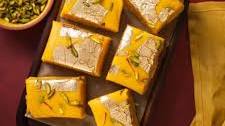 Mango Burfi (With Milk Powder)