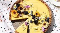 Mango Cashew Cream Tart