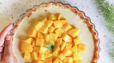 Mango Cheesecake Tart