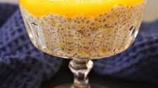 Mango Chia Seed Pudding