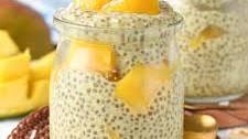 Mango Chia Seed Pudding