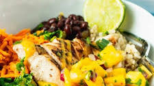 Mango Chicken Bowls