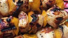 Mango Chicken Kabobs