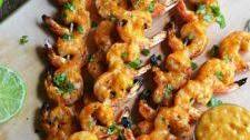 Mango Chile Glazed Shrimp