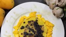 Mango Choco Chip Pancakes