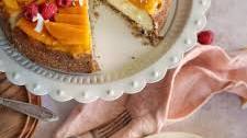Mango Coconut Cheesecake