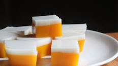 Mango Coconut Jelly Recipe | Mango Coconut Agar Jelly Recipe