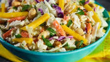 Mango Coconut Slaw