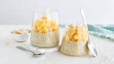 Mango, Coconut & Vanilla Chia Pudding