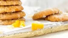 Mango, Coconut and White Chocolate Cookies with Lemon