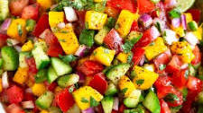 Mango Cucumber Salsa