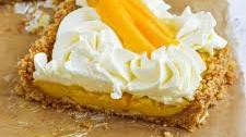 Mango Custard Tart
